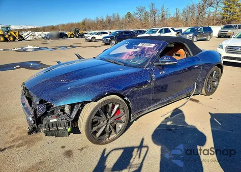 2021 Jaguar F-Type R Dynamic из США, поврежденный, VIN SAJD85FV1MCK75408